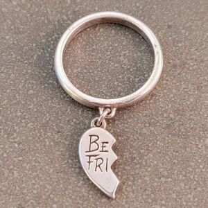 James Avery Best Friend Dangle Charm Ring